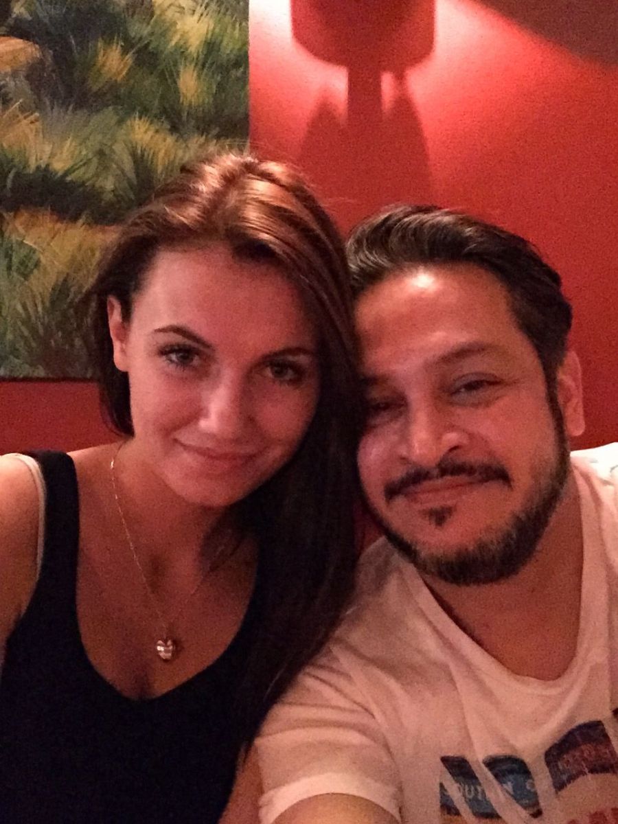 Эктор Хименес-Браво и его девушка Аня